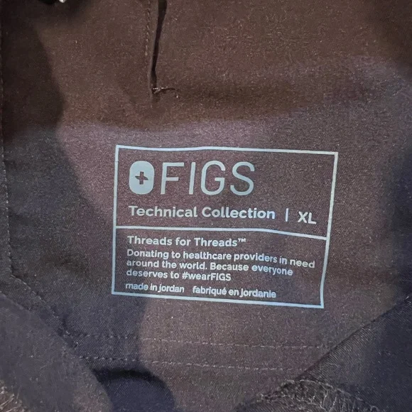 FIGS high waisted Livingston scrub pants ESPRESSO - Picture 2 of 3